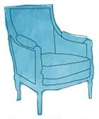 Bergère À La Reine An Image of Bergère À La Reine of Bergère Chairs Types