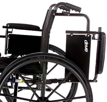 A side view image of Drive Medical Cruiser X4 wheelchair.