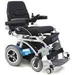 Karman XO-202 wheelchair Karman S-305 Ergonomic Wheelchair in silver color facing right
