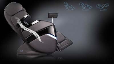 S Track System of Osaki OS 3D Cyber Pro Massage Chair