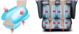 Apex Aurora Massage Chair Foot and Calf - Chair Institute