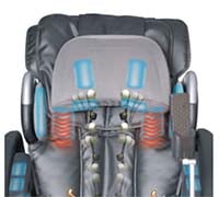 Osaki OS 7200H Review Heat Therapy - Chair Institute