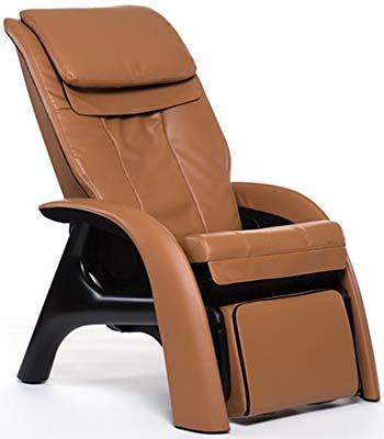The Human Touch Volito Massage Chair with folded leg massage ports