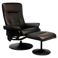 Relaxzen 60-425111 Leisure Recliner Black - Chair Institute