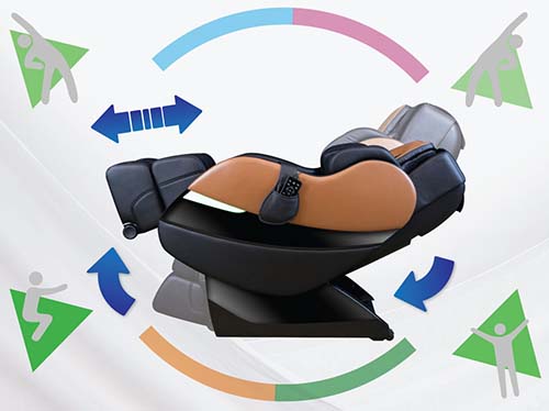 Kahuna SM7300 Massage Chair Yoga Stretch