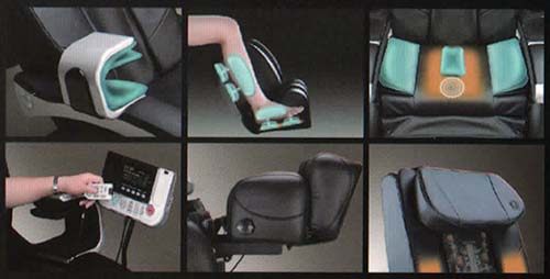 Omega Montage Premier Massage Chair Features - Chair Institute