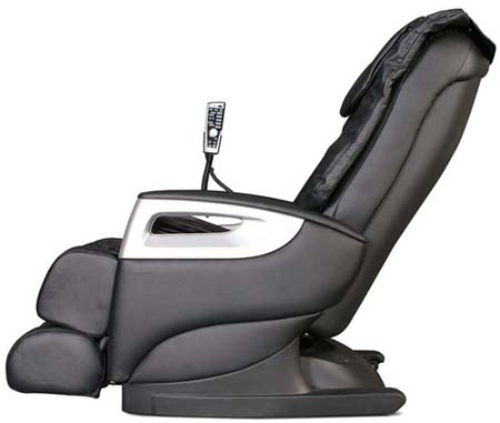 Cozzia 16018 Massage Chair Black Side - Chair Institute