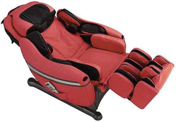 Inada DreamWave Review Red Recline - Chair Institute