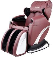 Real Relax Massage Chair Burgundy Color