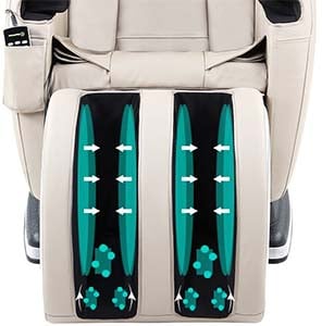 Real Relax Massage Chair Review Leg Massage - Chair Institute