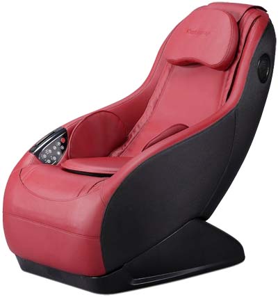 BestMassage Curved Video Gaming Shiatsu Massage Burgundy - Chair Institute