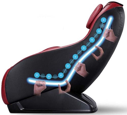 BestMassage Curved Video Gaming Shiatsu Massage S Curve - Chair Institute