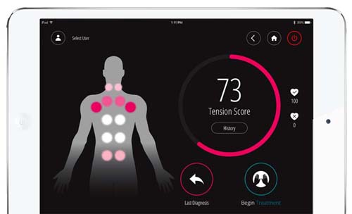 3D Body Scan Report of Cozzia Qi Massage Chair