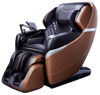 Right View with Blutooth Speakers of Cozzia Qi Massage Chair