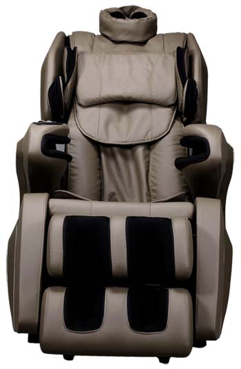 Fujita KN9005 Massage Chair Review Olive Grey Face - Chair Institute