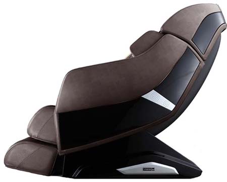 Infinity Massage Chair Riage Brown Side Face - Chair Institute