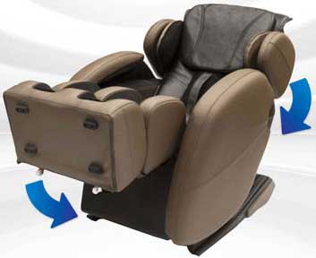 Best Massage Chairs for Home Use Kahuna LM6800 Body Stretch - Chair Institute