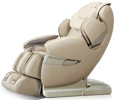 Massage Chair for Tall Person Apex Lotus Beige - Chair Institute