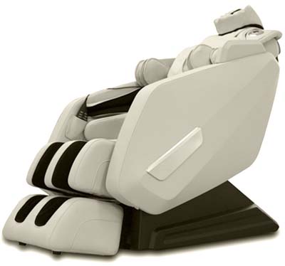 Are Massage Chairs Good for Your Back Fujita SMK9700, White Color Side View