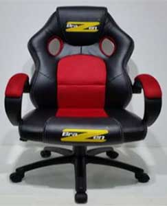 BraZen Shadow Red Color Gaming Chair