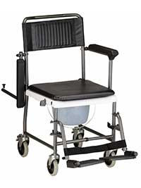 An Image of Rolling Chair for Types of Shower Chairs