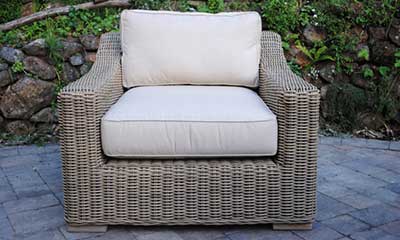 An Image of Wicker Sitting Chair for Different Types of Wicker Chairs