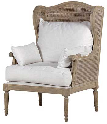 Midland Oak Bergere Chair for Bergère Chair Reviews