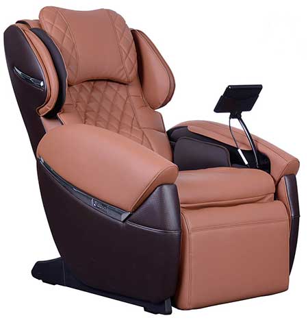 The Ogawa Evol Massage Chair in Chocolate and  Cappuccino Color