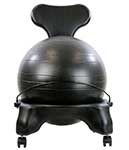 Cando Ball Office Chair Plastic Ball Chair With No Arms - Chair Institute