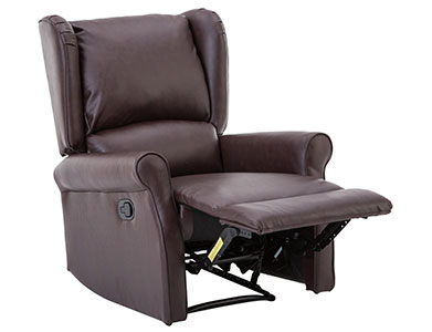 BONZY Leather Recliner Chair for the Types of Easy Chairs