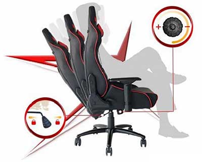 An Image of Tilt Lock & Tilt Control of Ewin Champion Series Ergonomic Chair