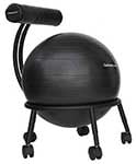 Isokinetics Ball Chair Adjustable Fitness Ball Chair Small - Chair Institute