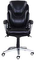 A Black Variant Image of Serta Work Executive Office Chair