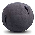 An Image of Vivora Luno Exercise Ball Charcoal Variants and Color Options