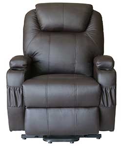  An Image Sample of Front View of U-Max Massage Chair Power Lift Recliner Chair