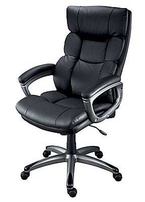 An Image Sample of Staples Burlston Luxura Managers Chair