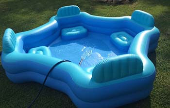 Intex Pool Lounge in blue color