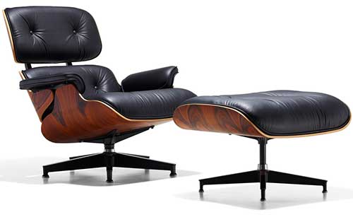Types of Lounge Chairs: Eames Lounge Chair and Ottoman