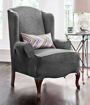 An Image Sample of Wing Chairs: One