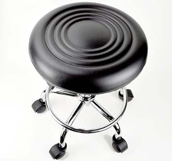 An image of Adjustable Tattoo Stool in black color