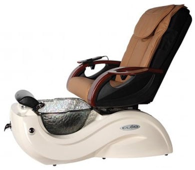 An Image Variants of Mocha Base of Cleo GX Pedicure Chair & Spa