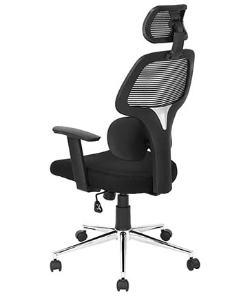 An image of Coavas High-Back Mesh office chair from the back.