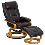 An Image Sample of Flash Furniture Contemporary Leather Recliner for Flash Furniture Vintage Recliner Review
