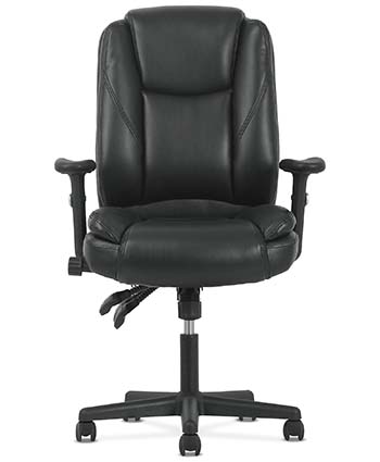 A front view of HON Sadie High-Back office chair.