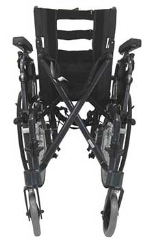 An Image Sample of Close View of Karman MVP 502 Reclining Wheelchair