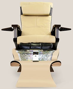 An Image Sample of Cream Variants of Litebox ONE Smart Pedicure Chair