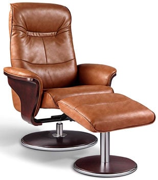 An Image Sample of Left View of Artiva USA Milano Recliner