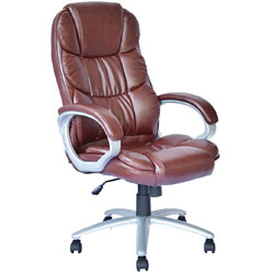 An Image Sample of BestOffice Ergonomic Office Chair: Brown