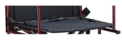 An Image Sample of Seat Belt of Drive Medical Bariatric Transport Chair