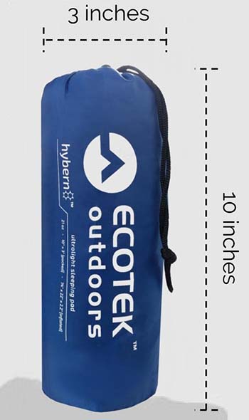 An image of EcoTek Outdoors Hybern8 portable bag.